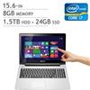 Asus S550CM-QW71-CB, Bilingual Vivobook, Intel® Core™ i7-3517U