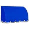 Beauty-Mark 3 Feet Terrebonne (44 Inch H X 36 Inch D) Window / Entry Awning Bright Blue