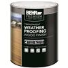 BEHR BEHR PREMIUM TRANSPARENT WEATHERPROOFING WOOD FINISH, CEDAR NATURALTONE, 946 ML