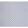 Diamond Deck 5 Feet x 9 Feet Metallic Silver Golf Cart Mat