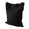 Powell Striped Black and White Anywhere Lounger