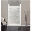 Mirolin Melrose 4 Acrylic 1-piece Shower Stall With Seat-Left Hand