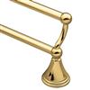 Moen Preston Polished Brass 24 Inch Double Towel Bar