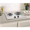 GE Stainless Steel 21 1/4 Inch Built-In Electric Cooktop