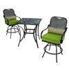 Hampton Bay Fall River 3 Piece High Dining Set