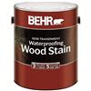 BEHR BEHR SEMI-TRANSPARENT WATERPROOFING WOOD STAIN, TINT BASE, 3.55 L