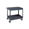 Edsal 16 in. W x 30 in. L x 3.5 in. H Commercial Steel Service Cart