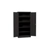 Sandusky 36 In. W x 18 In. D x 72 In. H Black Quick Assembly Steel Storage Cabinet