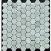 Novecento 1-1/4X1-1/4 Novecento White Hexagon Mosaic