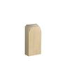 Ornamental Mouldings 7 Inch Turned Block, Maple