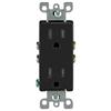 Leviton - Decora Decora Tamper Resistant Receptacle 15A, in Black