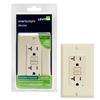 Leviton - Decora Decora SmartLock Pro Slim Tamper Resistant GFCI Receptacle with Nylon Wallplat...