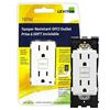 Leviton - Renu Leviton Renu Tamper Resistant GFCI Receptacle REG15-WW, 15A-125VAC, in White o...