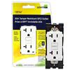 Leviton - Renu Leviton Renu Tamper Resistant GFCI Receptacle REG20-WW, 20A-125VAC, in White o...