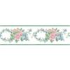 The Wallpaper Company 6 In. H Pastel Floral Trail Border