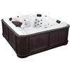 AquaLife Delia 60 Jet Spa- Espresso CrestWood Cabinet