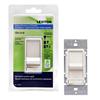 Leviton - Decora Decora SureSlide Dimmer with Preset Switch for Single Pole & 3-Way Application...