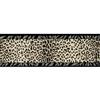 The Wallpaper Company 6.75 In. H Black and Beige Animal Print Border