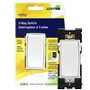 Leviton - Renu Leviton Renu Switch RE153-WW for 3-Way Applications, 15A-120/277VAC, in White o...