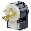 Leviton - Decora Locking Plug 2 Pole 3 Wire 15A-250V, in Black