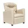 Ace Bayou Khaki Fabric Tufted Traditional Juvenile Recliner