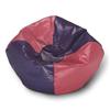 Ace Bayou Pink and Purple Paneled Bean Bag - 96 Inch