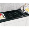 GE Black 30 Inch Built-In Gas Cooktop