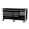 International 75 Inch 15 Drawer Black Tool Cabinet