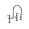 Kohler Parq Deck-Mount Kitchen Faucets With Spray