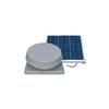 SunLit Solar Ventilation Fan, Curb Mount 50 watt, Black