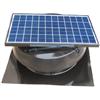 Remington Solar Solar Attic Fan, Roof Mount 25 Watt, Gray