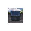 SunLit Solar Ventilation Fan, Roof Mount 30 watt, Black