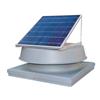 SunLit Solar Ventilation Fan, Curb Mount 20 watt, Gray