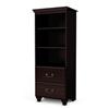 South Shore Cambridge Media Tower Dark Mahogany