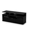 South Shore City Life II TV Stand Black Oak