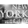 Komar 6 Feet x 4 Feet 2 Inches New York City Wall Mural