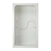 Mirolin Madison 4 1-piece Shower Stall Free Living Series - Standard- Right Hand