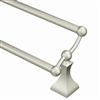 Moen Retreat Brushed Nickel 24 Inch Double Towel Bar