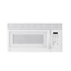 GE White 1.6 Cubic Feet Over-The-Range Microwave Oven