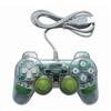 Transparent USB Gamepad with dual shock for PC