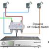 4 x 1 Diseqc Switch