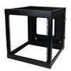 Startech 12U 22" Depth Hinged Open Frame Wall Mount Server Rack (RK1219WALLOH)