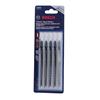 Bosch 4" Progressive Jig Saw Blade For Wood (T234X) - 5 Pack