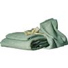 Shoo-Foo Bamboo 3-Piece Spa Towel Set (SPASET) - Green