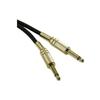 Cables To Go (40064) Pro-Audio 1/4in Male to 1/4in Male Cable - 3 ft.