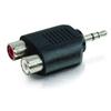 Cables To Go Audio Adapter 3.5MM Stereo Male to 2X RCA Female (40645)