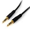 StarTech Slim 3.5mm Stereo Audio Cable 1 ft. - M/M (MU1MMS)