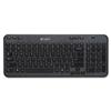 LOGITECH USB WIRELESS KEYBOARD K360 GLOSSY BLACK