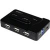 STARTECH 6PORT USB COMBO HUB 2X USB 3.0 AND 4X USB 2.0 2A CHARGING HUB