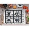 GE 30'' Built-In Gas Cooktop - Stainless Steel